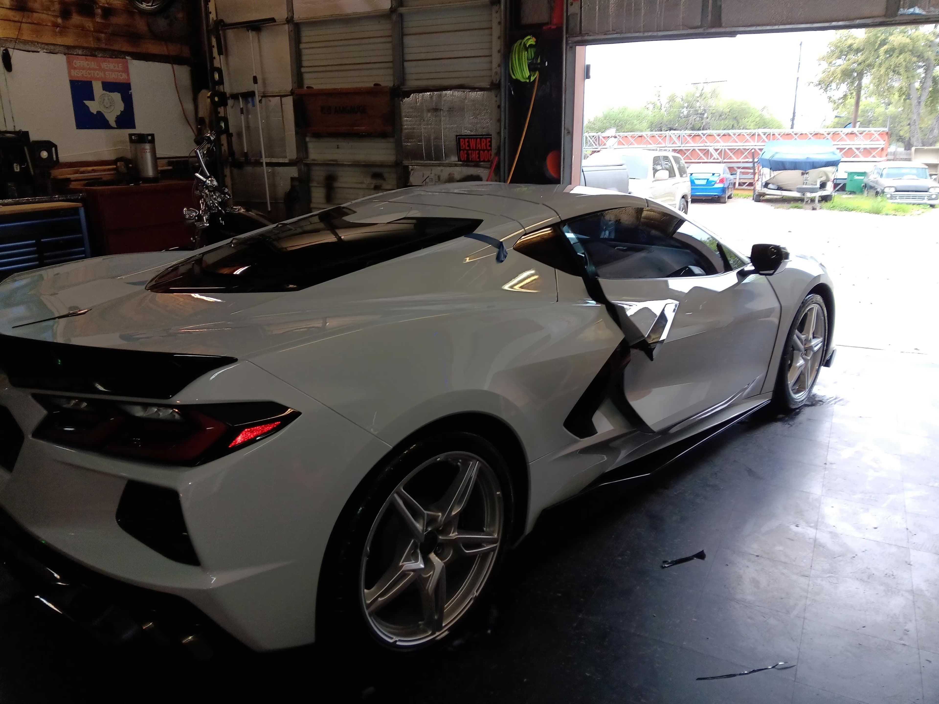Automotive window tinting project 6