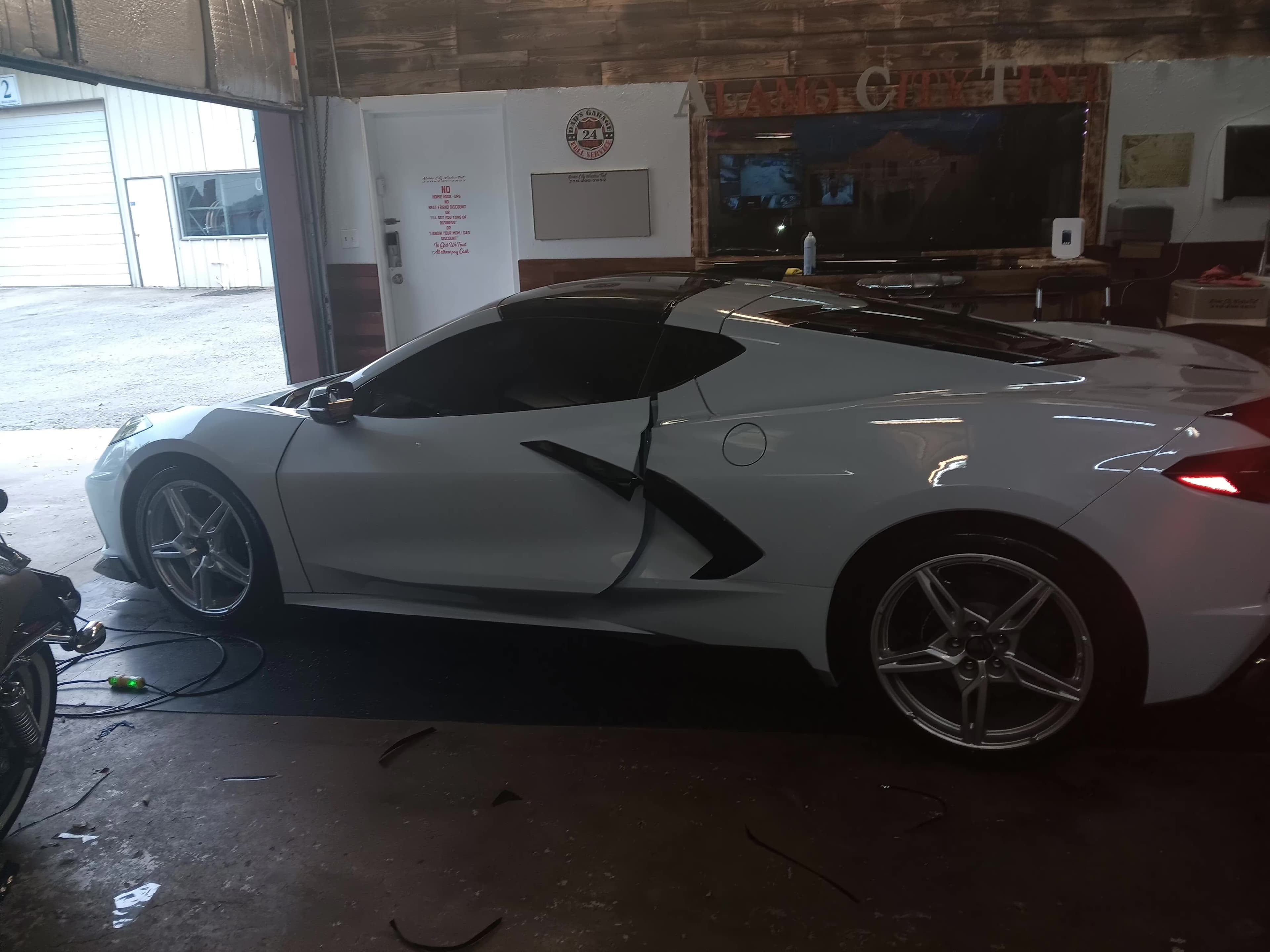 Automotive window tinting project 7