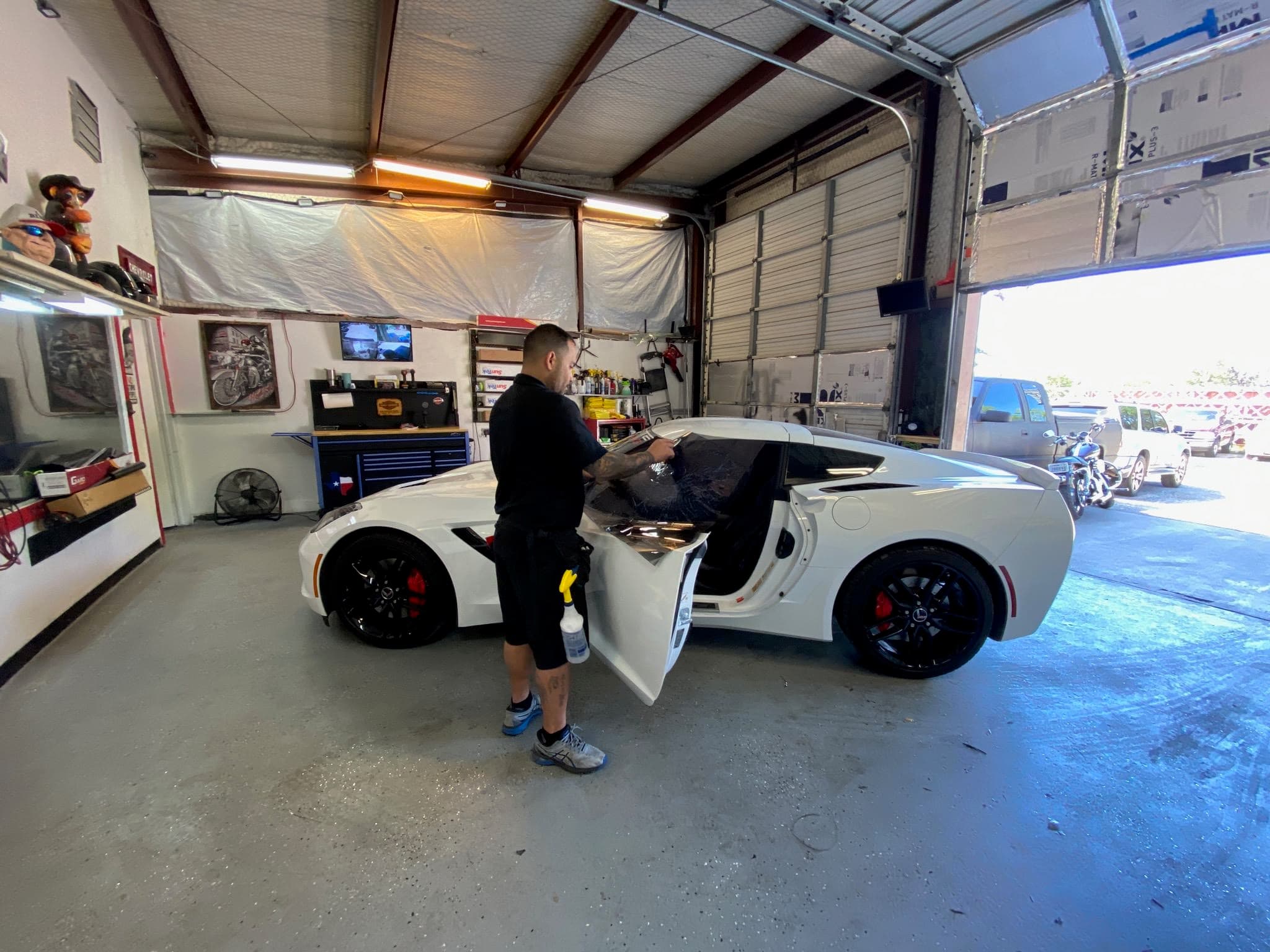 Automotive window tinting project 8